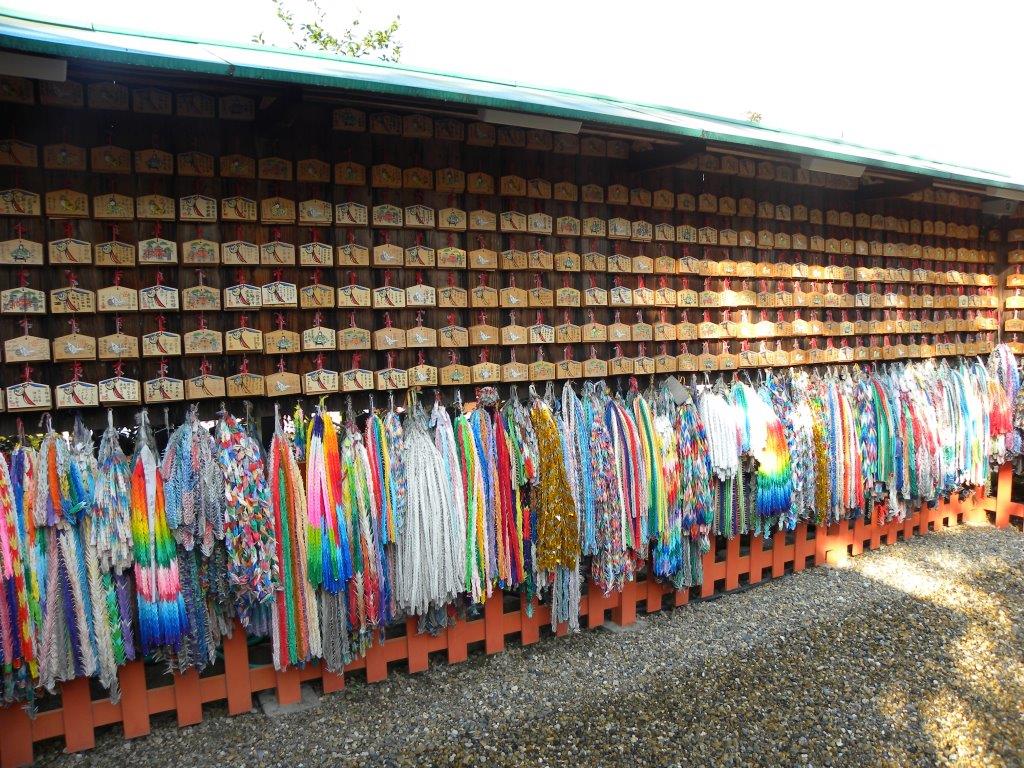 Origami Cranes in Japan