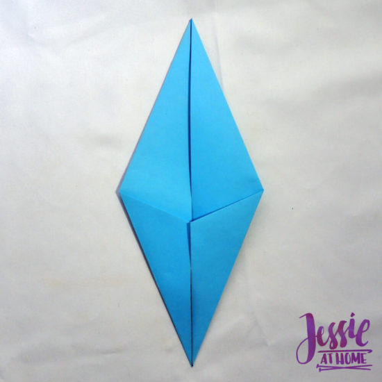 Origami Diamond Base Tutorial by Jessie At Home - Done