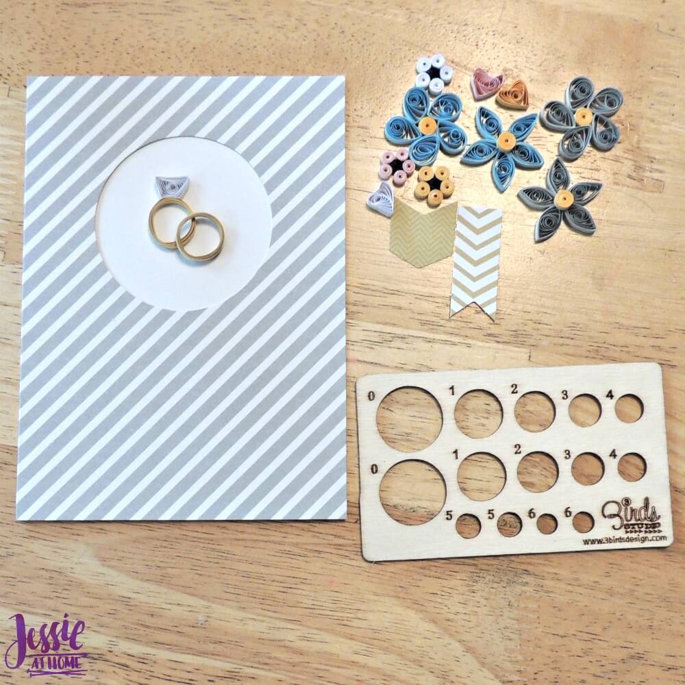 Quilling Kit flowers and rings