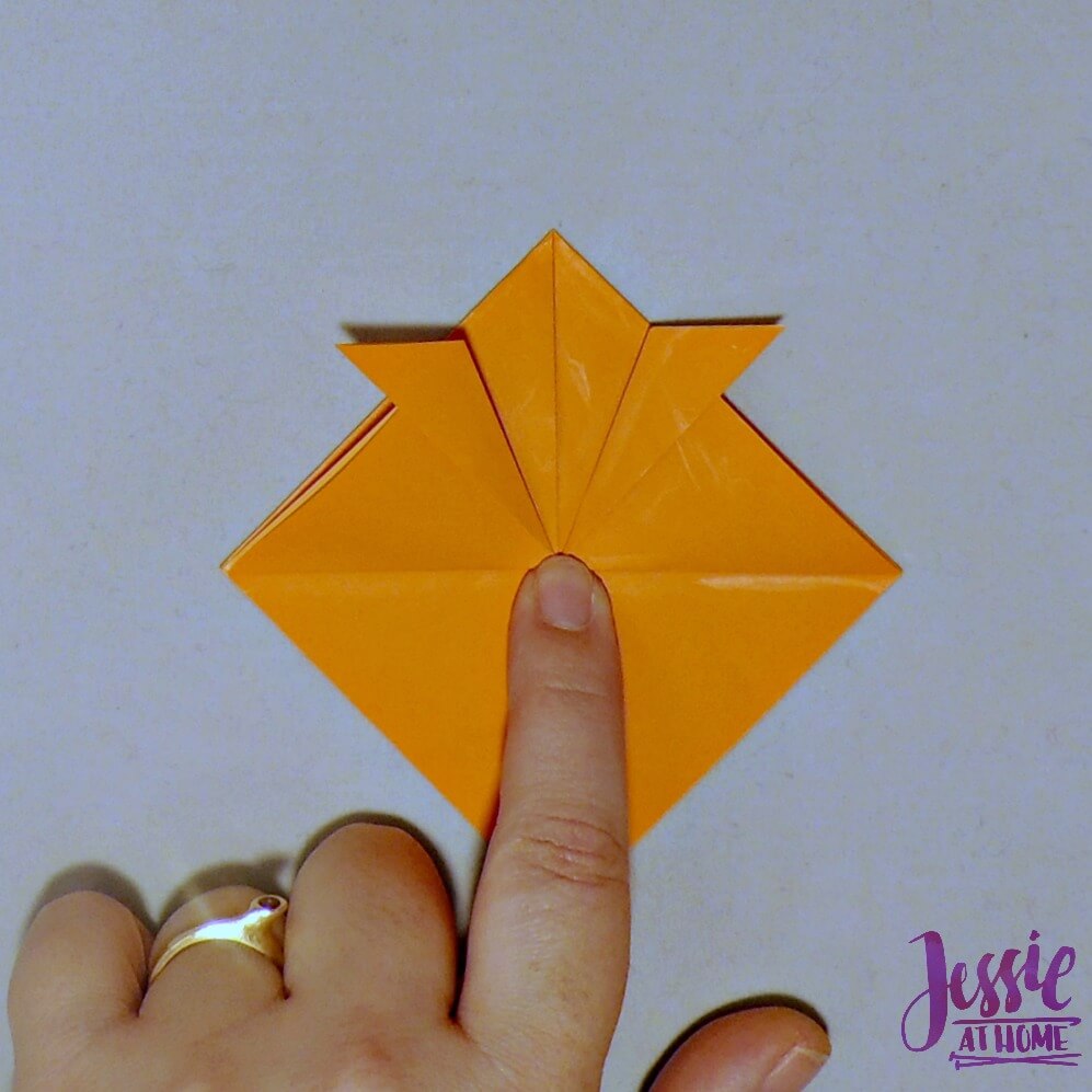 Kirigami Goldfish step 6