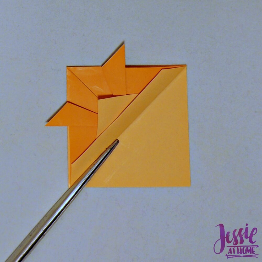 Kirigami Goldfish step 9