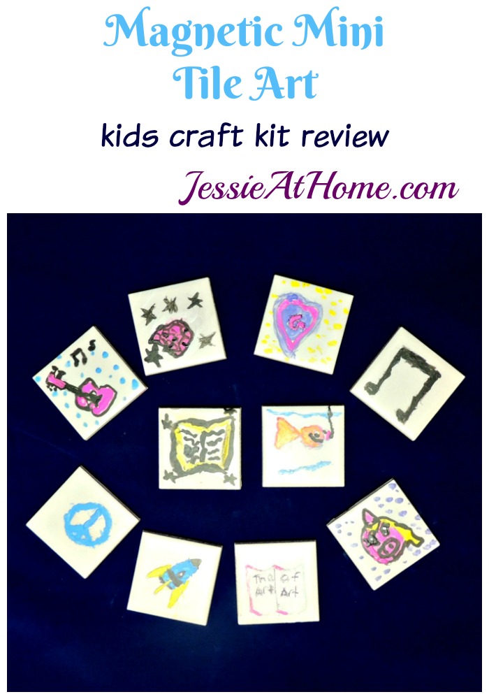 Magnetic Mini Tile Art review from Jessie At Home