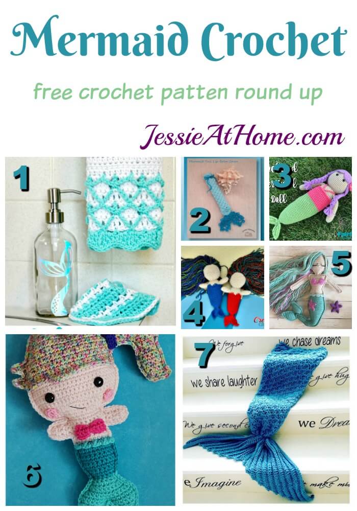 ragdoll mermaid crochet pattern