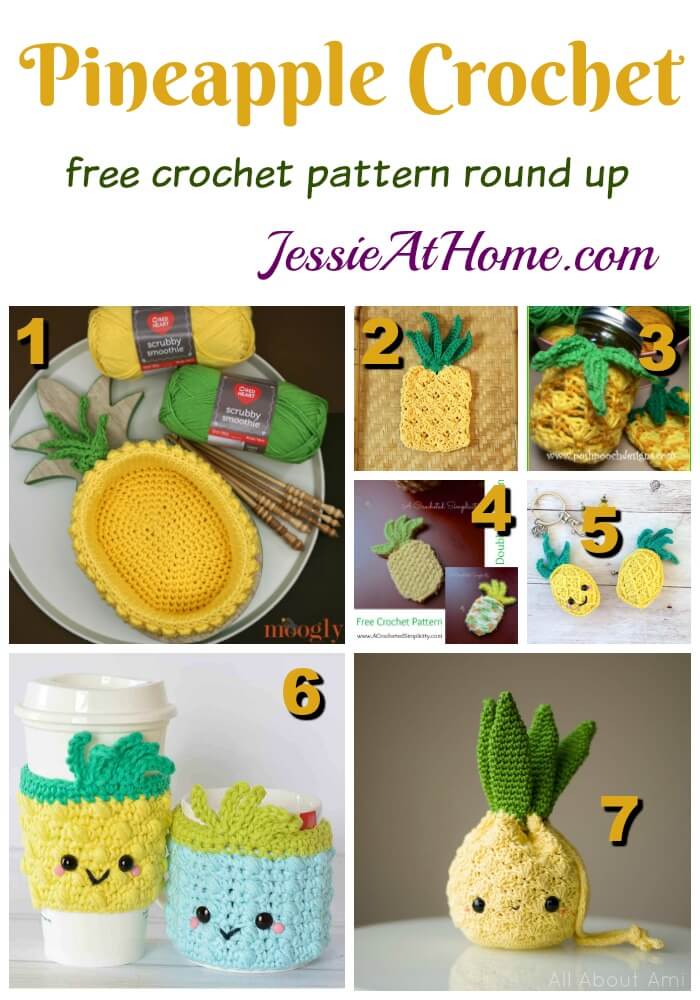 pineapple purse crochet pattern