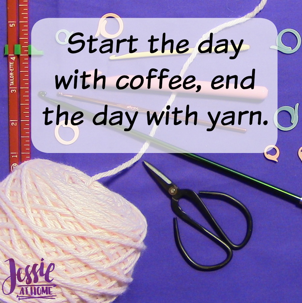coffee and yarn