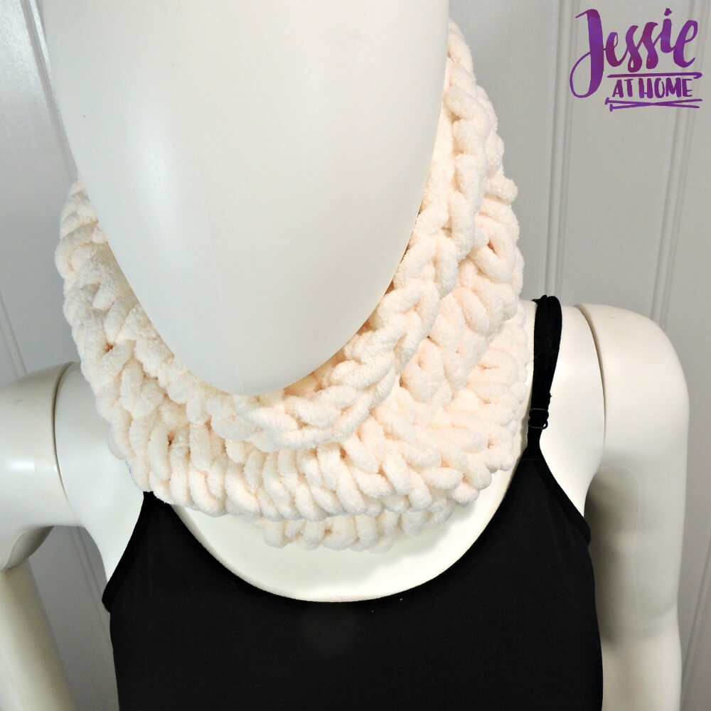 Half Hour Cowl free pattern by Jessie At Home - 3