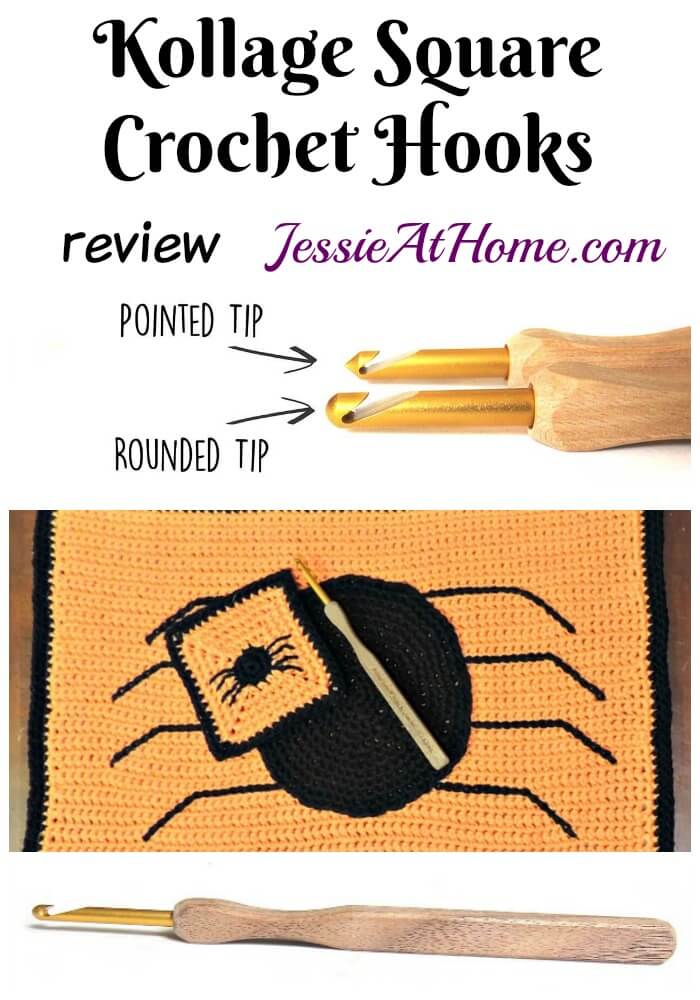 Kollage Square Crochet Hooks review from Jessie At Home