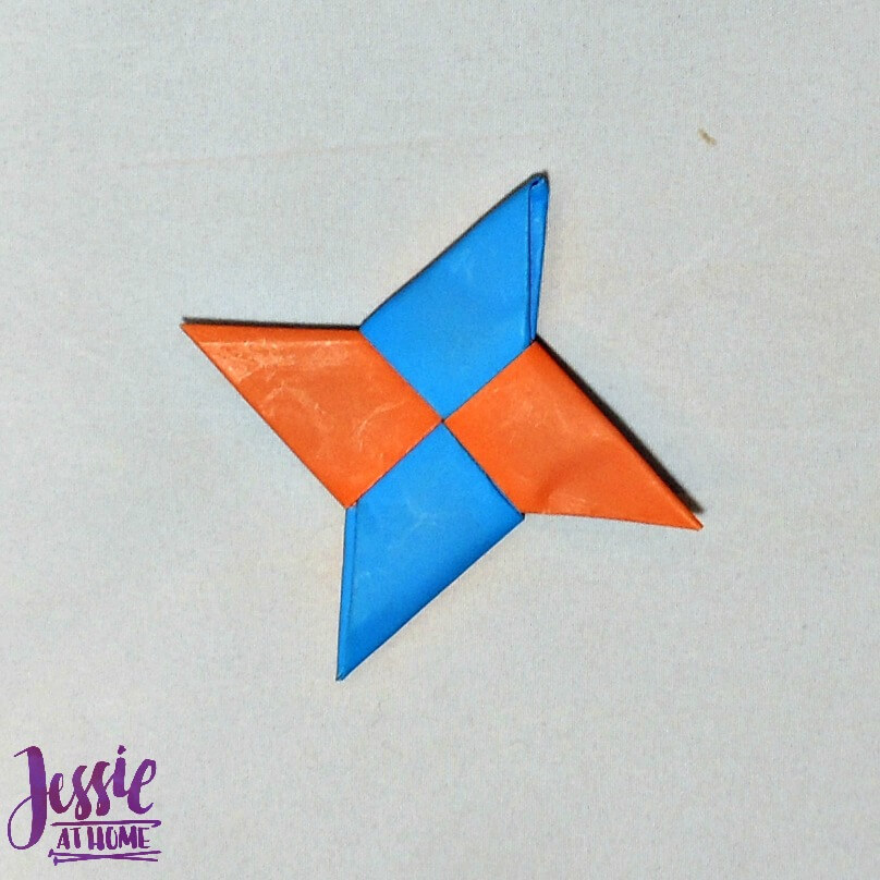 Origami Ninja Star Step 15