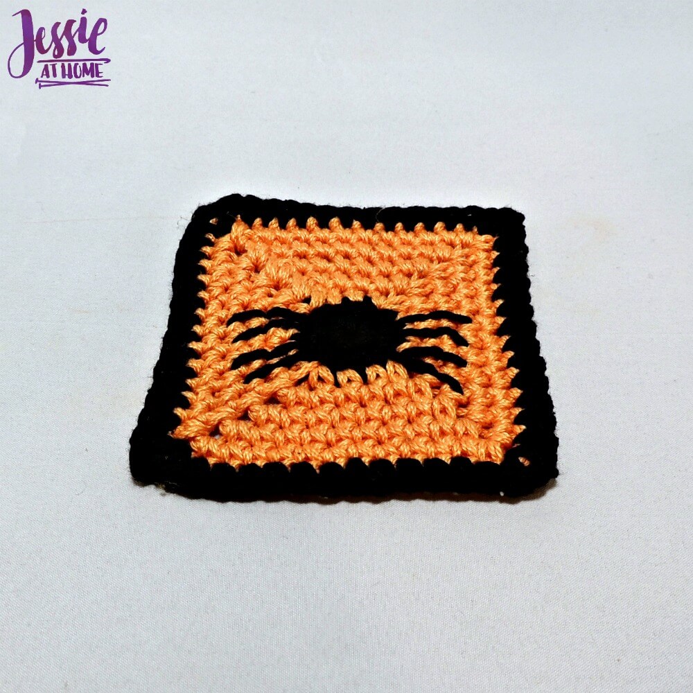 Spider Coaster free crochet pattern by Jessie At Home - 2