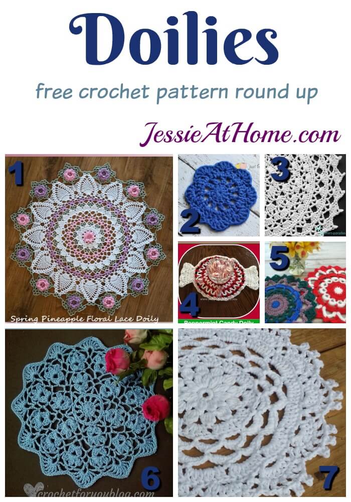 FLOWER WHEEL DOILY 12 HOME DECOR CROCHET PATTERN INSTRUCTIONS