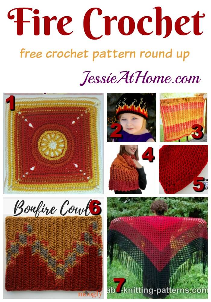 Fire Crochet - get comfy and cozy with these fire-inspired free crochet ...