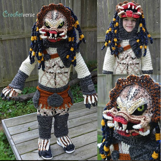 Preditor Costume - Interview with Stephanie Pokorny of Crochetverse