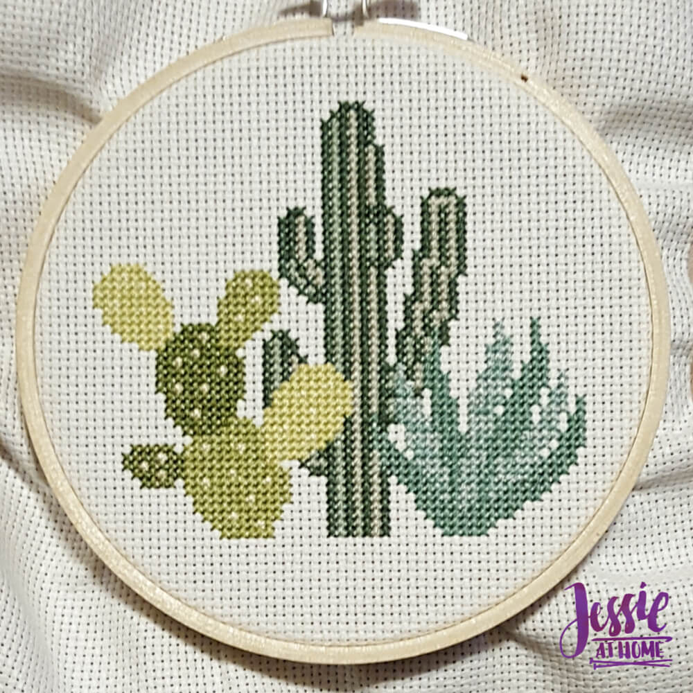 Stranded Stitch Cross Stitch Kit all done