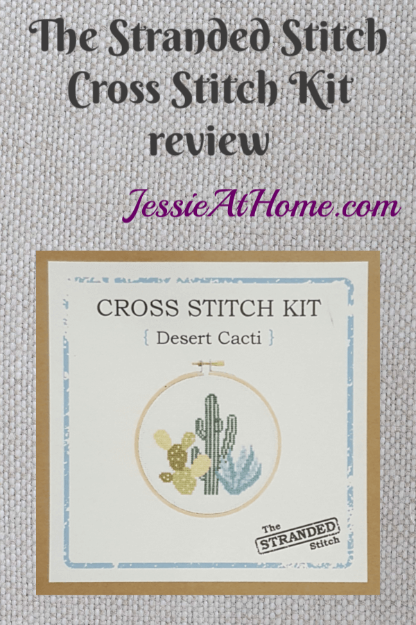 The Stranded Stitch Cross Stitch Kit review from Jessie At Home