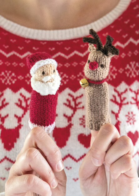 Tiny Christmas Toys to Knit - Book review and giveaway - Jessie At Home