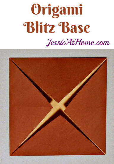 Origami Blintz Base Tutorial by Jessie At Home