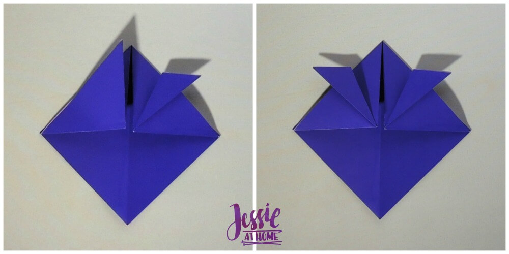 Origami Helmet Step 4