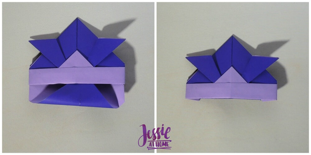 Origami Helmet Step 8