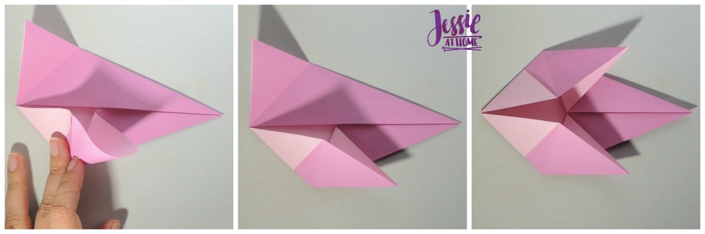 Origami Little Bird Step 6