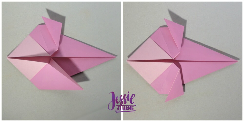 Origami Little Bird Step 7