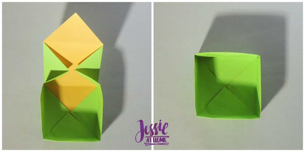 Origami Plain Box Step 9