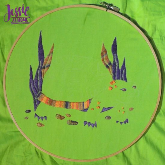 Global Artisan Needlepoint Designs & Kits craft review from Jessie At Home - good start