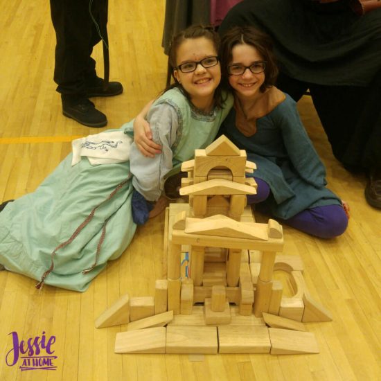 Jessie At Home Selfie Sunday - Vada and her new friend and their castle