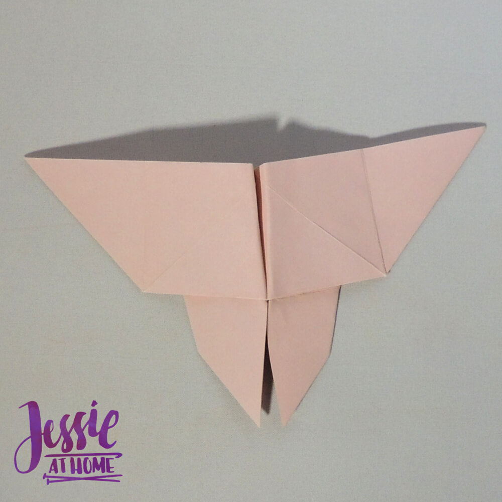 Origami Butterfly Step 11
