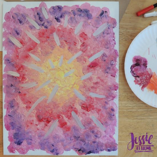 Reverse Image Painting Tutorial by Jessie At Home - My Painting