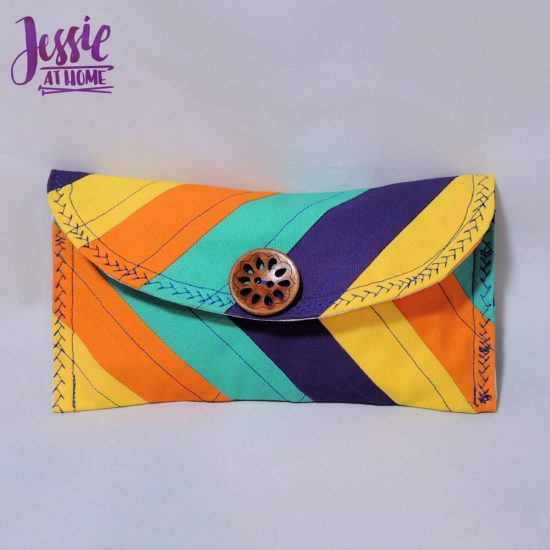 Small Envelope Bag - sewing pattern and tutorial by Jessie At Home - All Done