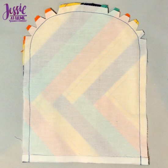 Small Envelope Bag - sewing pattern and tutorial by Jessie At Home - Sew and Clip