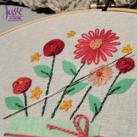 Snag Repair Needles Tutorial by Jessie At Home - embroidery friend