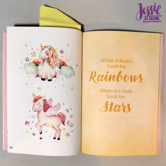 Unicorn Tales - a guided journal review from Jessie At Home - faith