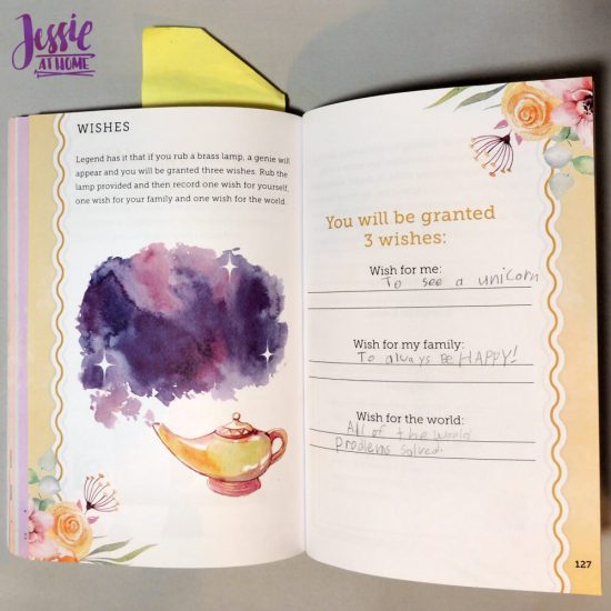 Unicorn Tales - a guided journal review from Jessie At Home - thoughts