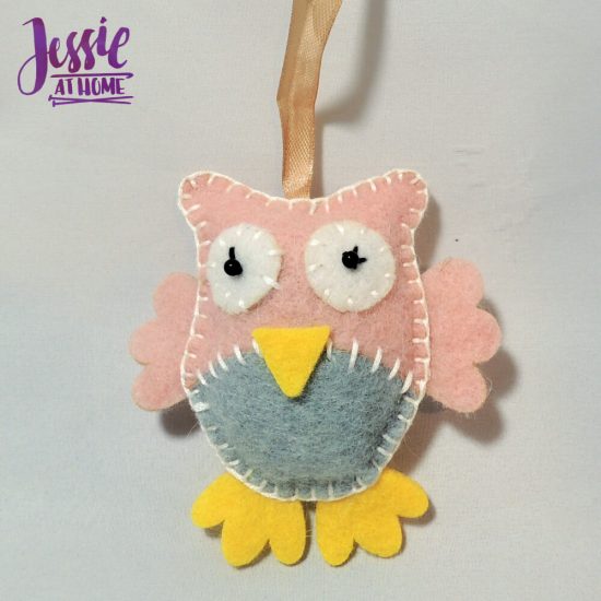 Cute Kits by Fabric Editions - review from Jessie At Home - Owl done