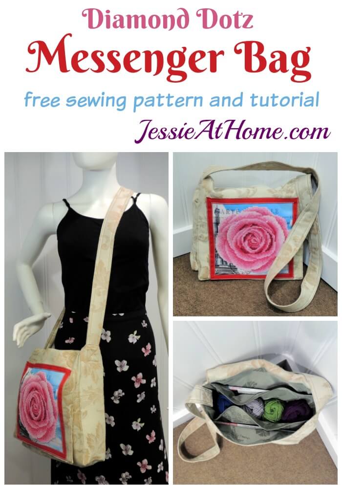 Large Messenger Bag Pattern - Sewing Tutorial