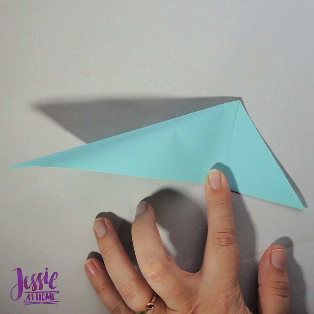 Easy Origami Cup Tutorial from Jessie At Home - Step 2