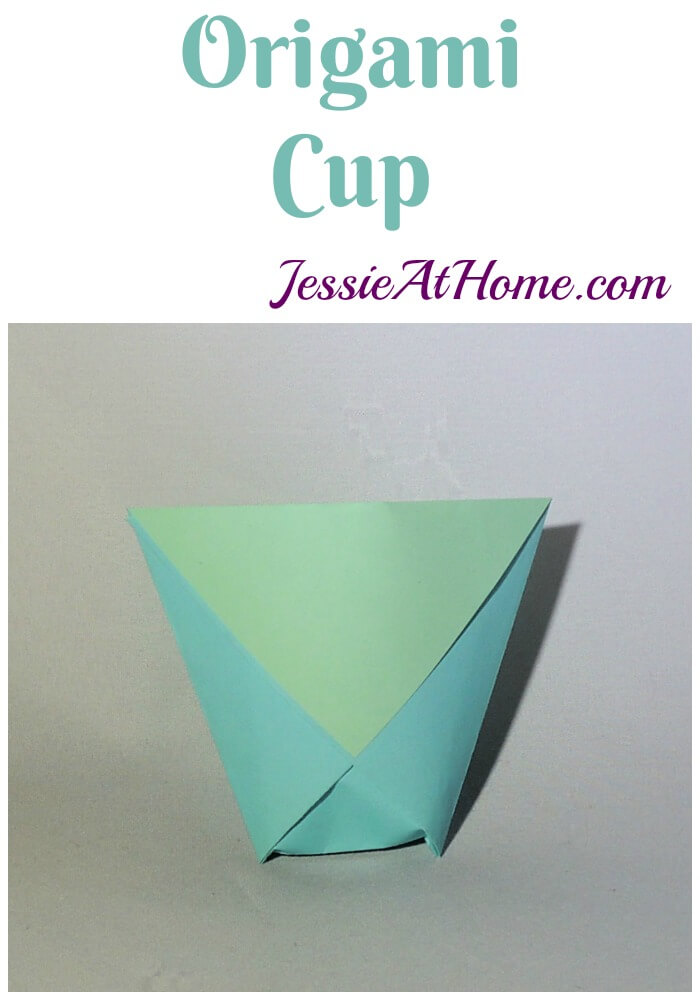 How to Make an Origami Cup - Origami Way