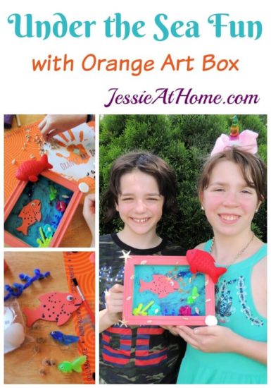 Under the Sea Fun with Orange Art Box from Jessie At Home