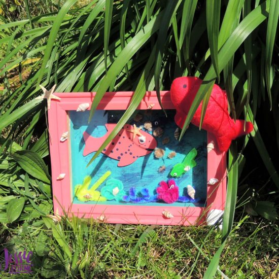 Under the Sea Fun with Orange Art Box from Jessie At Home - land and sea