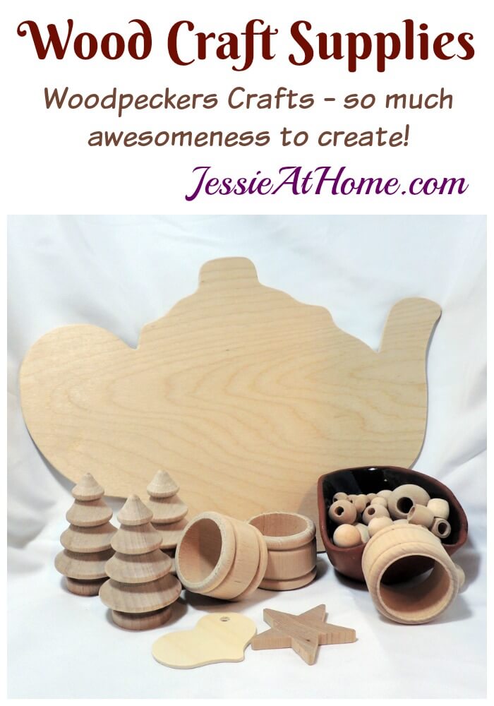 Wood Craft Supplies from Woodpecker Crafts review by Jessie At Home