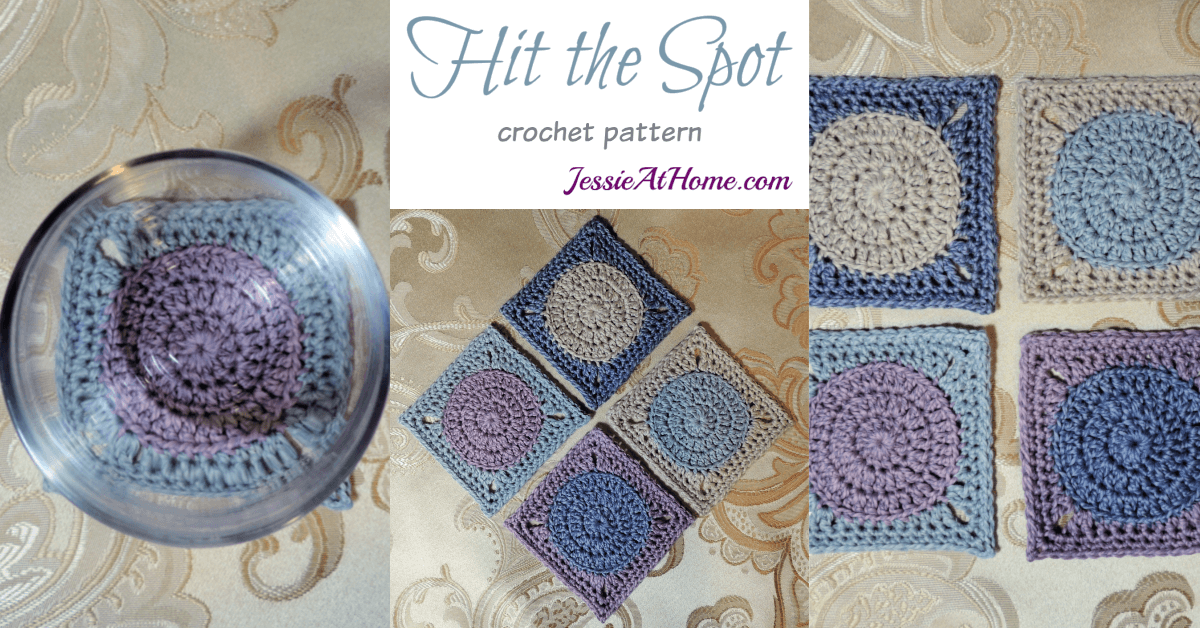 crochet circle square pattern