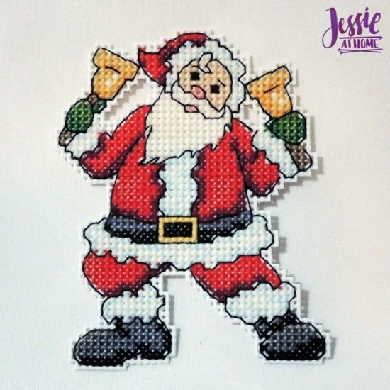 Cross Stitch Tips and Tricks - my Santa