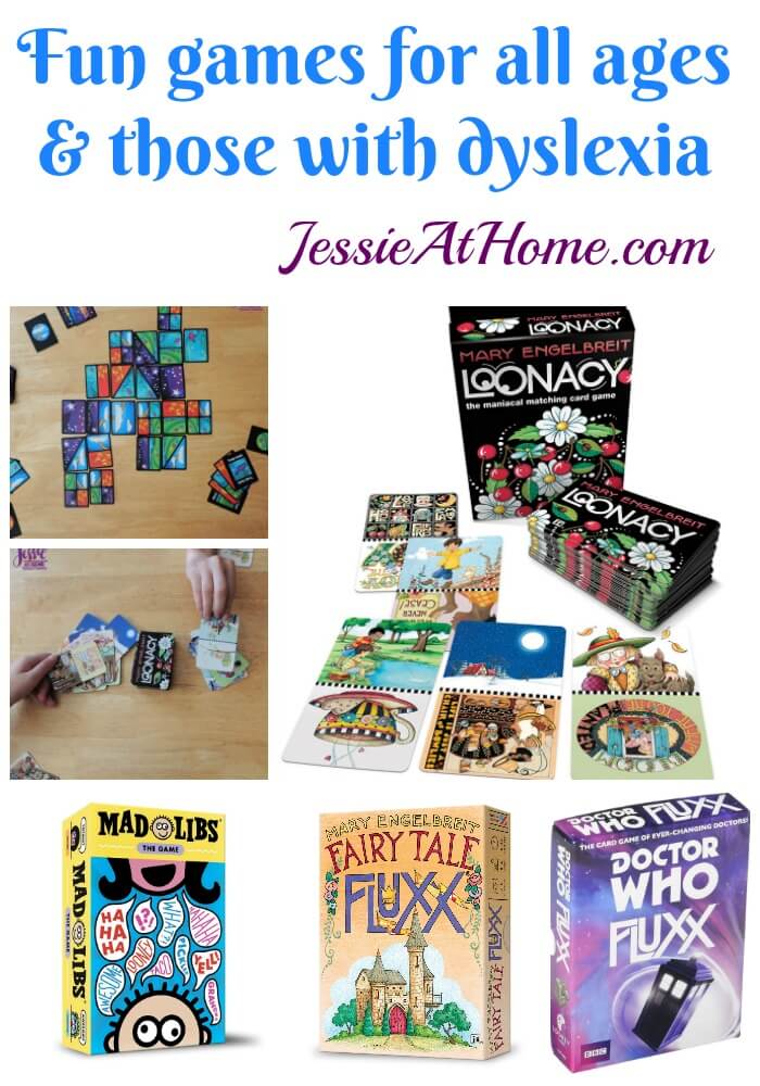 Family games for kids with dyslexia and everyone else - Jessie At Home