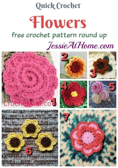 Free Crochet Flower Patterns