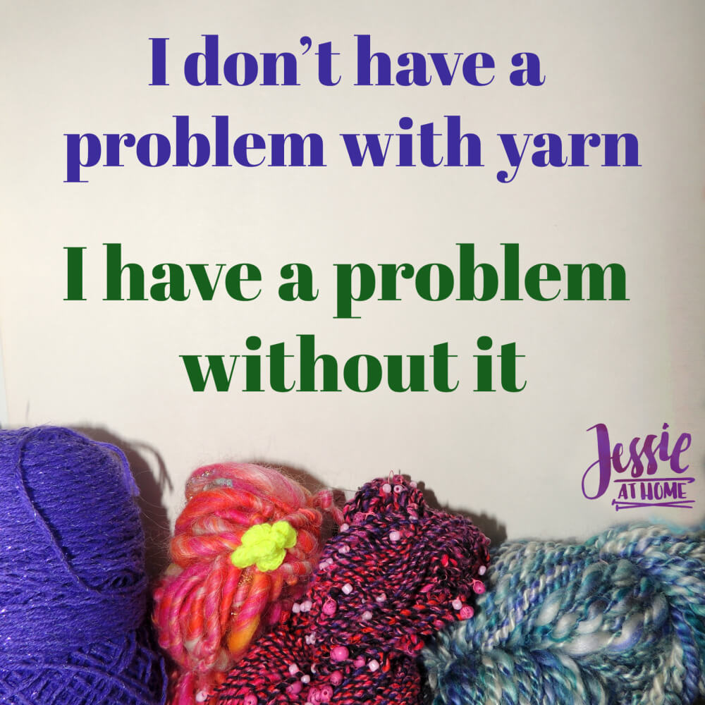 Silly Saturday 7/6/19 - yarn problem - Jessie At Home