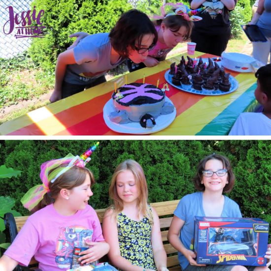 Spray Chalk and Art Birthday Fun - Birthday Girls