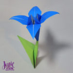 Origami Iris A Beautiful Dimensional Flower That Is Sure To Impress
