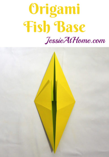 Origami Fish Base Tutorial by Jessie At Home