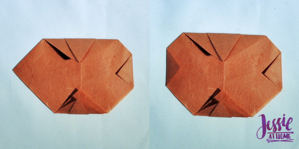 Origami Pumpkin Pattern Tutorial by Jessie At Home - Step 7